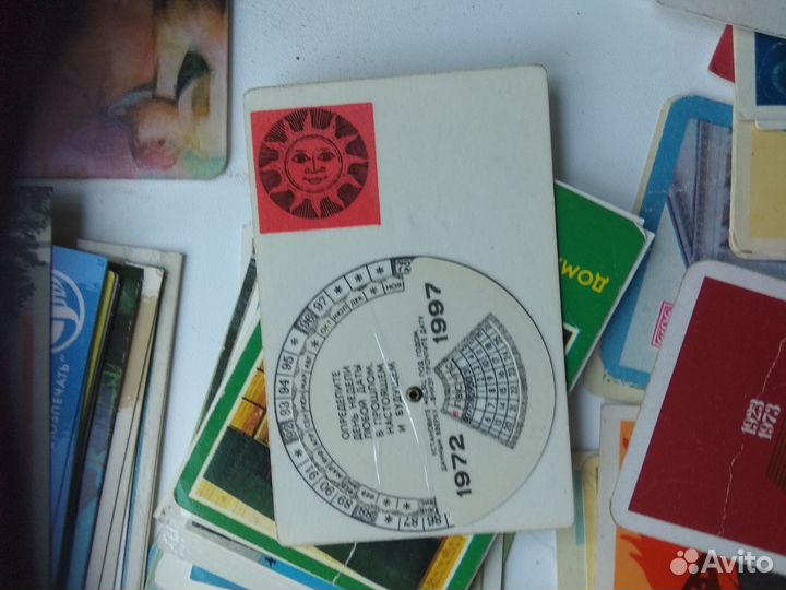 Карманные календарики СССР