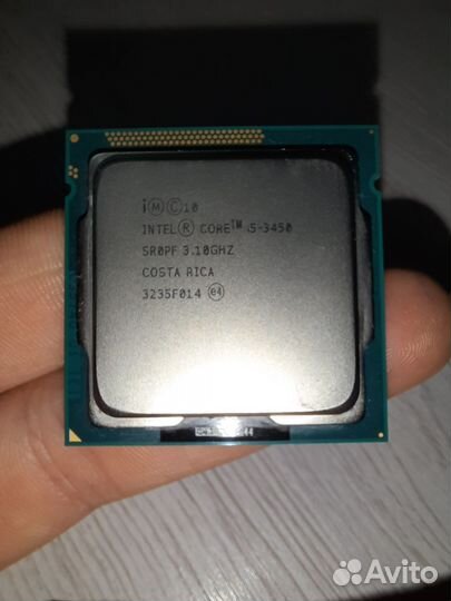 Процессор intel core i5 3450