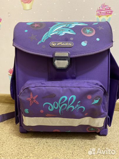 Рюкзак детский школьный herlitz Smart dolphin