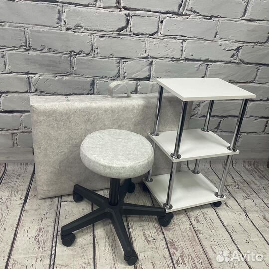 Комплект мастера стул кушетка тележка
