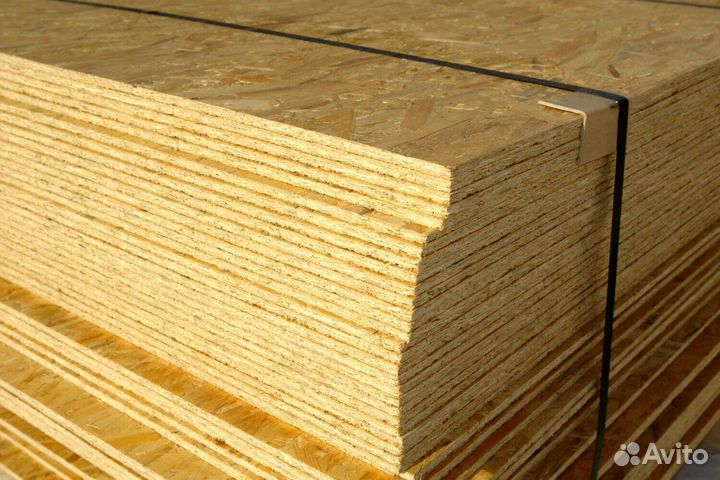 Калевала Плита OSB 9мм 1250x2500