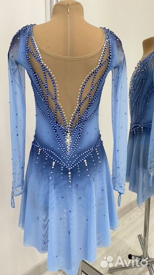 Платье для фигурного катания рост 135-140