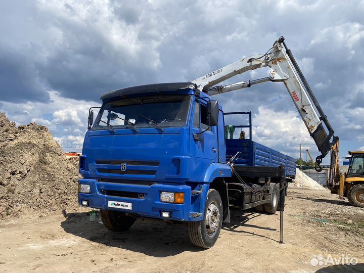 КАМАЗ 65117 с КМУ, 2011