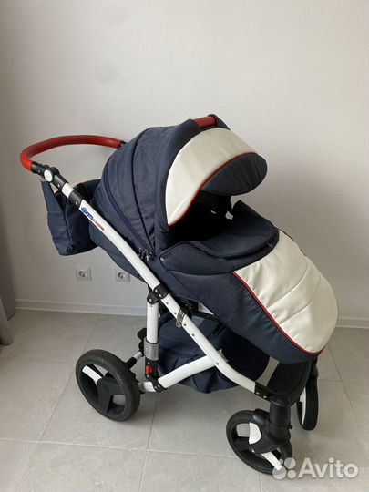 Коляска Adamex BeBe-mobile Movo 2в1