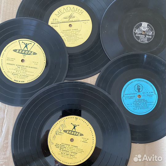 Виниловые пластинки СССР