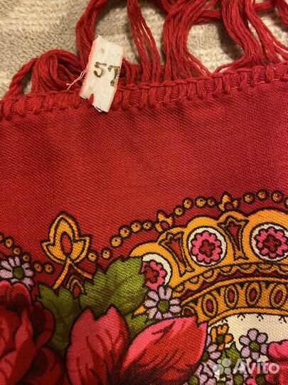 Павловопосадский платок СССР