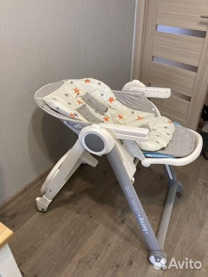 Стульчик для кормления happy baby classic