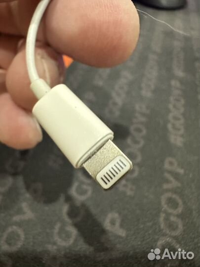 Переходник Apple Lightning to 3,5mm mini jack