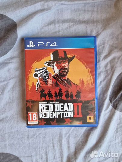 Red dead redemption 2 ps4 диск