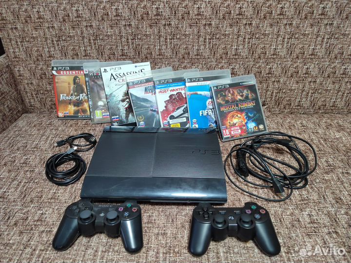 Игровая приставка ps3 с играми