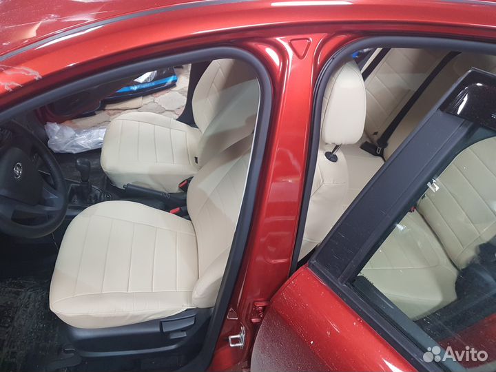 Авточехлы с установкой Лада Веста