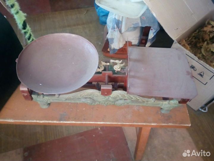 Весы чугунные