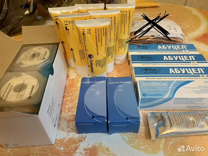 Средства по уходу за стомой