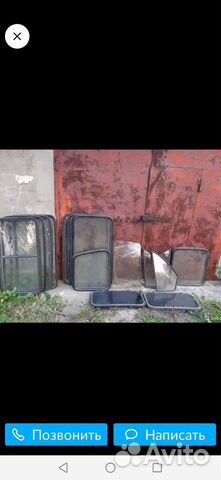 Стёкла сплошные.2шт. Газель-автобус. 322132