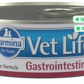 Влажный корм для кошек Farmina Vet life Gastrointe