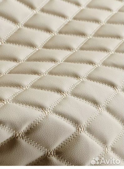 Экокожа двойная строчка