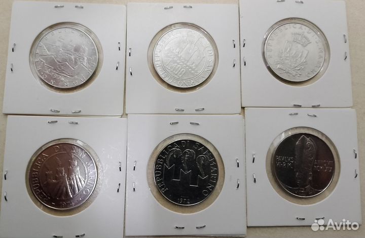 Монеты Сан- Марино