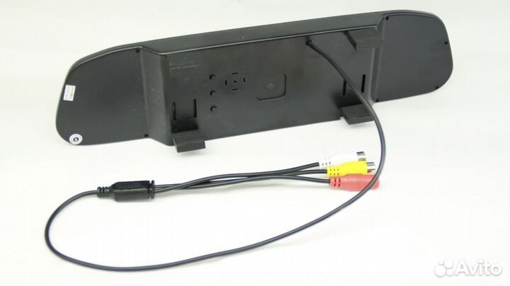 Монитор 4,3 дюйма поверх штатного зеркала