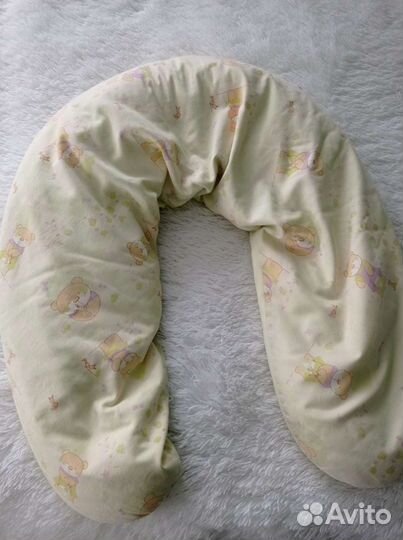 Подушка для беременных с шариками