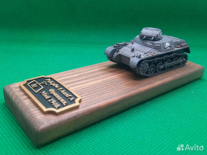 Модель танка Pz I Ausf A 1/72 (3D печать)