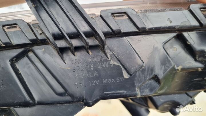 Фара птф правая Hyundai Santa Fe 2 рестайлинг