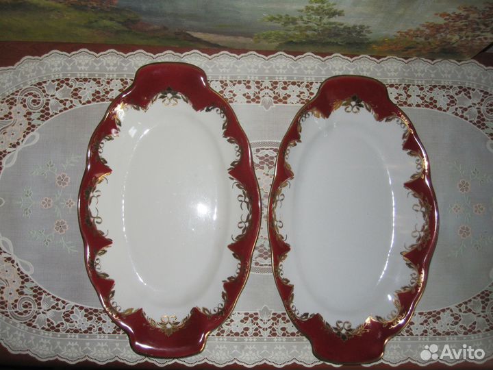 Фарфоровые блюда СССР. Винтаж