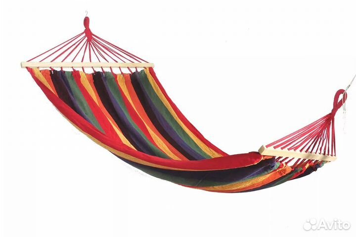 Гамак тканный размер 200-120см