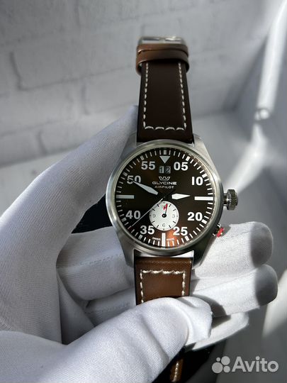 Швейцарские часы Glycine - Airpilot Dual Time