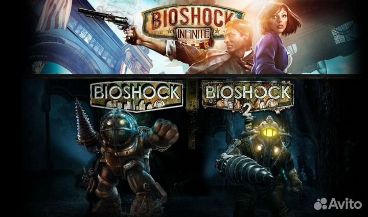PS4 диск BioShock: The Collection,новый,в упаковке