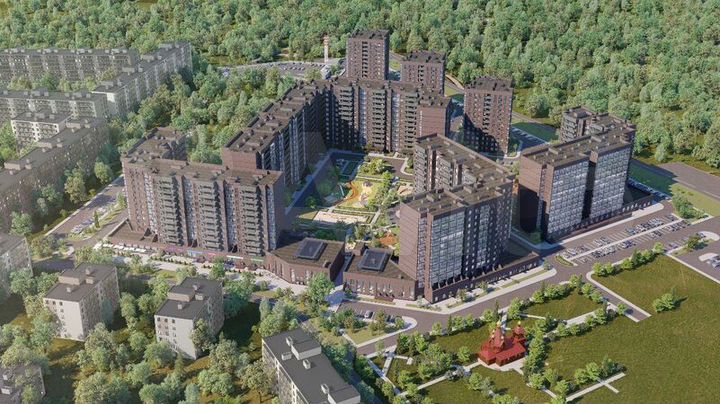 Квартира-студия, 28,9 м², 7/12 эт.