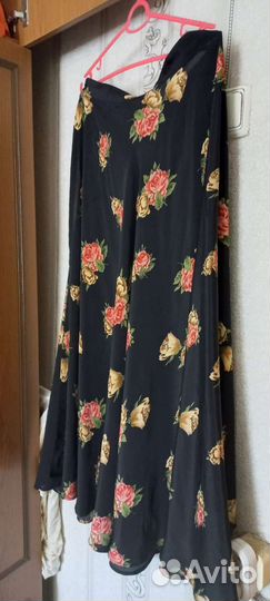 Юбка длинная в пол размер 44-46