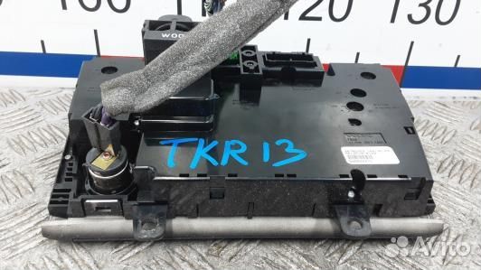 Блок управления печки и климат-контроля volvo XC90