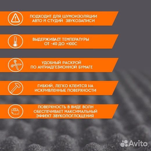 Шумоизоляция автомобиля Шумология Ultimo V15 волна