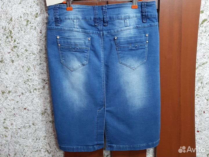 Юбка джинсовая