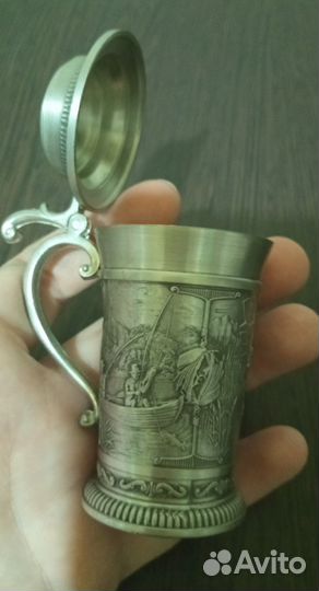 Оловянная стопка 