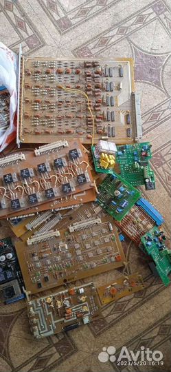Радиодетали и платы СССР