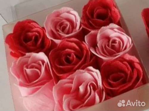 Мыло в виде роз