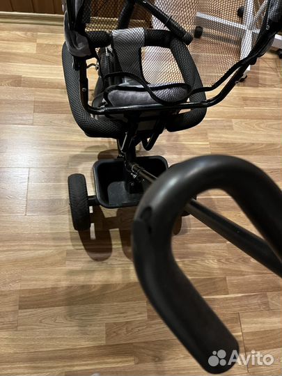 Велосипед коляска с ручкой