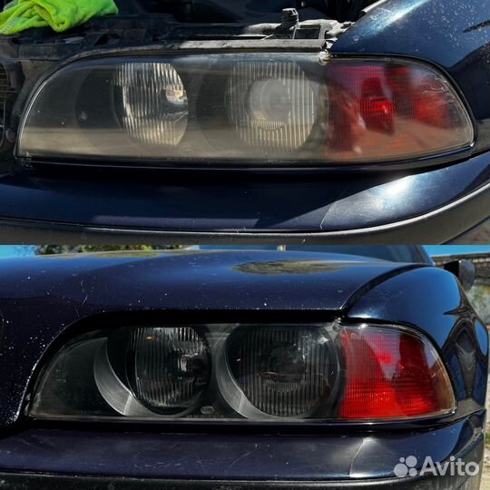 Химическая полировка фар