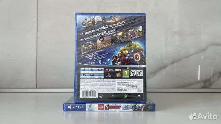 Lego Marvel Avengers PS4 / PS5 Русские субтитры