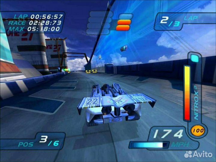 Hot Wheels World Race, б/у, английский (PS2)