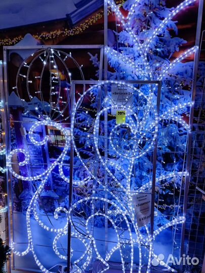 Световые фигуры +на новый год