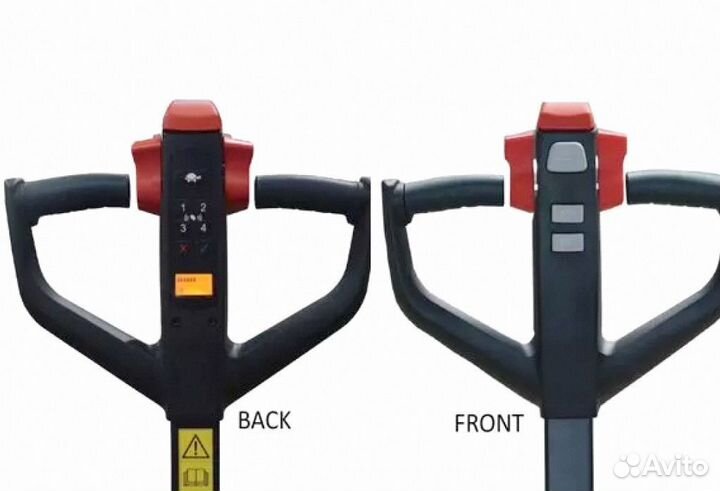 Тележка самоходная PTE15N 1500 кг, 540x1220 мм, двойные ролики 60x70, литиевая батарея 36Ah, с заряд