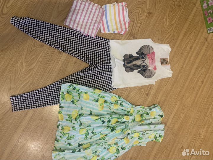 Вещи пакетом на девочку