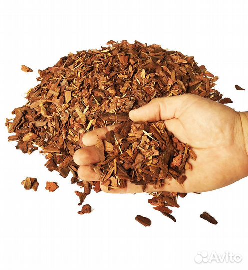 Мульча кора лиственницы