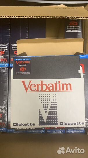 Дискеты 5.25 Verbatim Datalife MD 2D