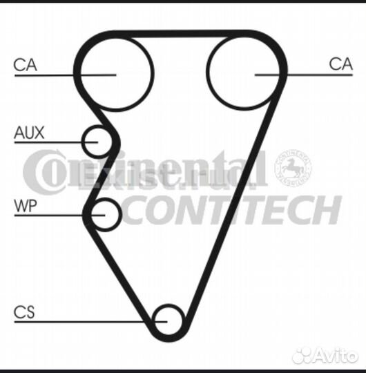Ремень грм rover 214