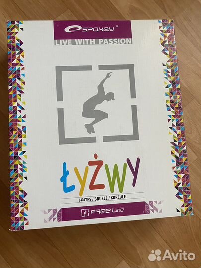 Фигурные коньки детские регулируемые