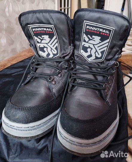 Вейдерсы Alaskan и забродные ботинки Finntrail