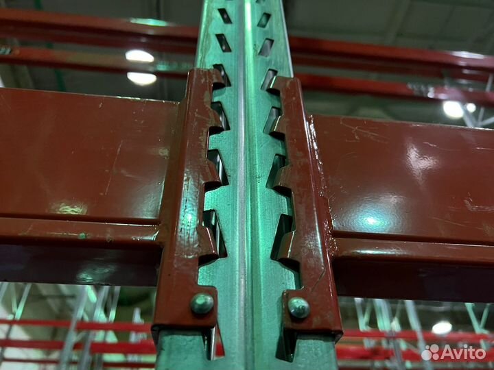 Стеллажи паллетные фронтальные и глубинные б/у